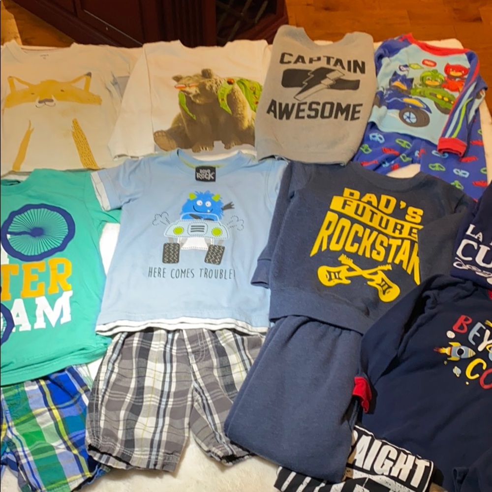 Lot of boys 4T clothes various brands